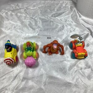 Vintage 1993 McDonalds Happy Meal Toy Lot Ariel King Louie Bugs Bunny Penguin